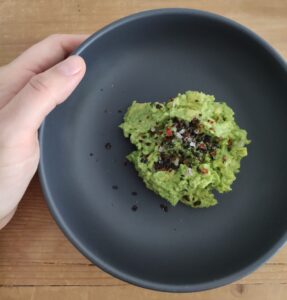 Schnelle gesunde Guacamole